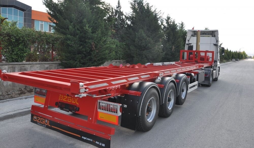 Özgül 40 FT TIPPING CONTAINER CHASSIS AINER CARRIER - Félpótkocsi cserefelépítményes: 5 kép. Özgül 40 FT TIPPING CONTAINER CHASSIS AINER CARRIER - Félpótkocsi cserefelépítményes: 5 kép.