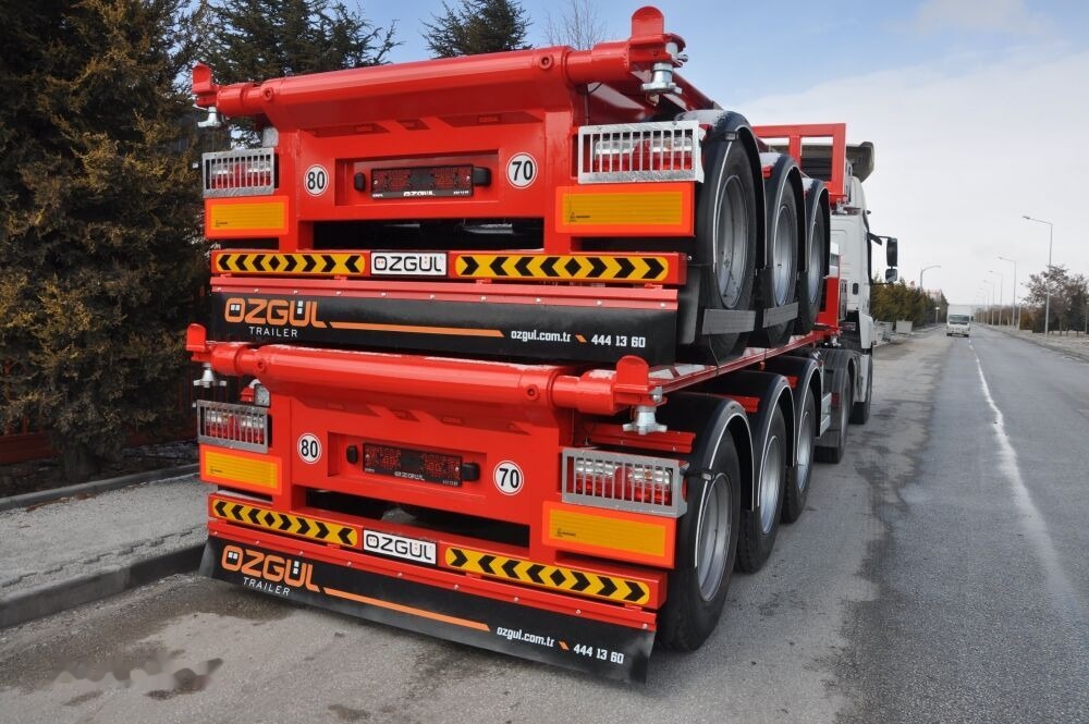 Özgül 40 FT TIPPING CONTAINER CHASSIS AINER CARRIER - Félpótkocsi cserefelépítményes: 3 kép. Özgül 40 FT TIPPING CONTAINER CHASSIS AINER CARRIER - Félpótkocsi cserefelépítményes: 3 kép.