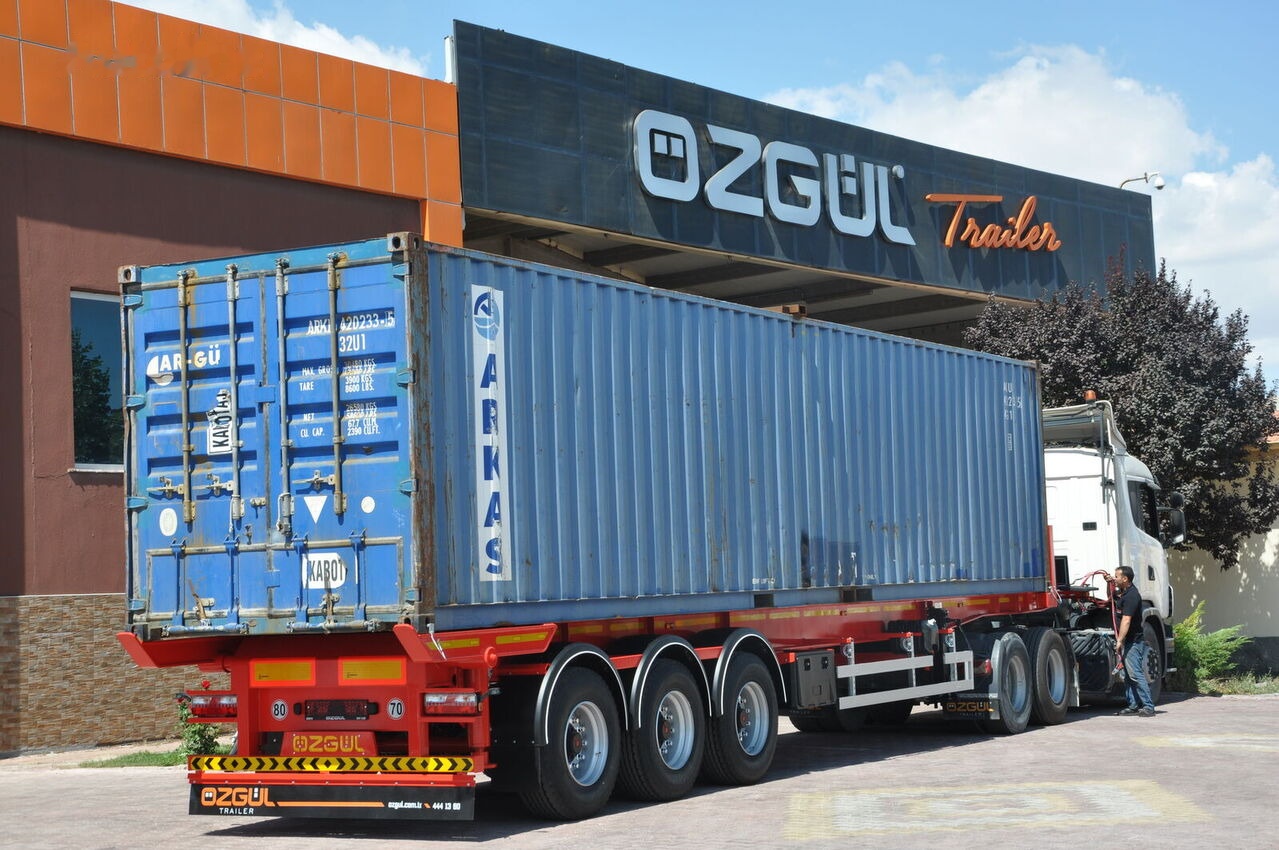 Özgül 40 FT TIPPING CONTAINER CHASSIS - Félpótkocsi cserefelépítményes: 1 kép. Özgül 40 FT TIPPING CONTAINER CHASSIS - Félpótkocsi cserefelépítményes: 1 kép.