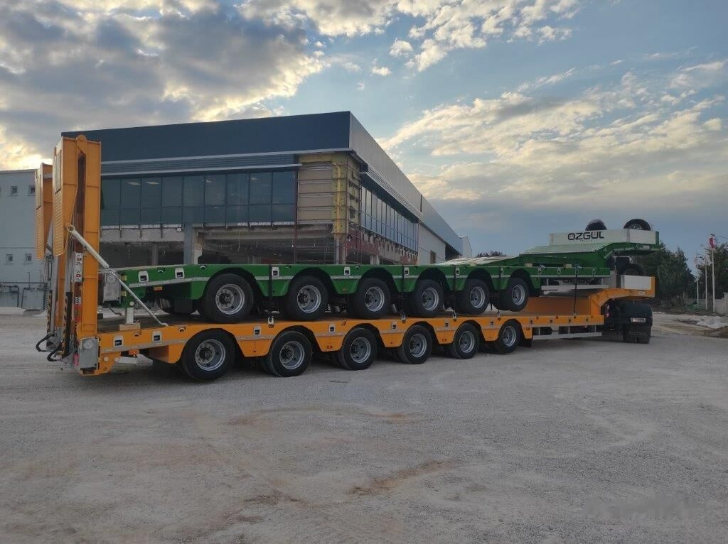 Özgül LOWBED SEMI TRAILER - Félpótkocsi mélybölcsős: 5 kép. Özgül LOWBED SEMI TRAILER - Félpótkocsi mélybölcsős: 5 kép.
