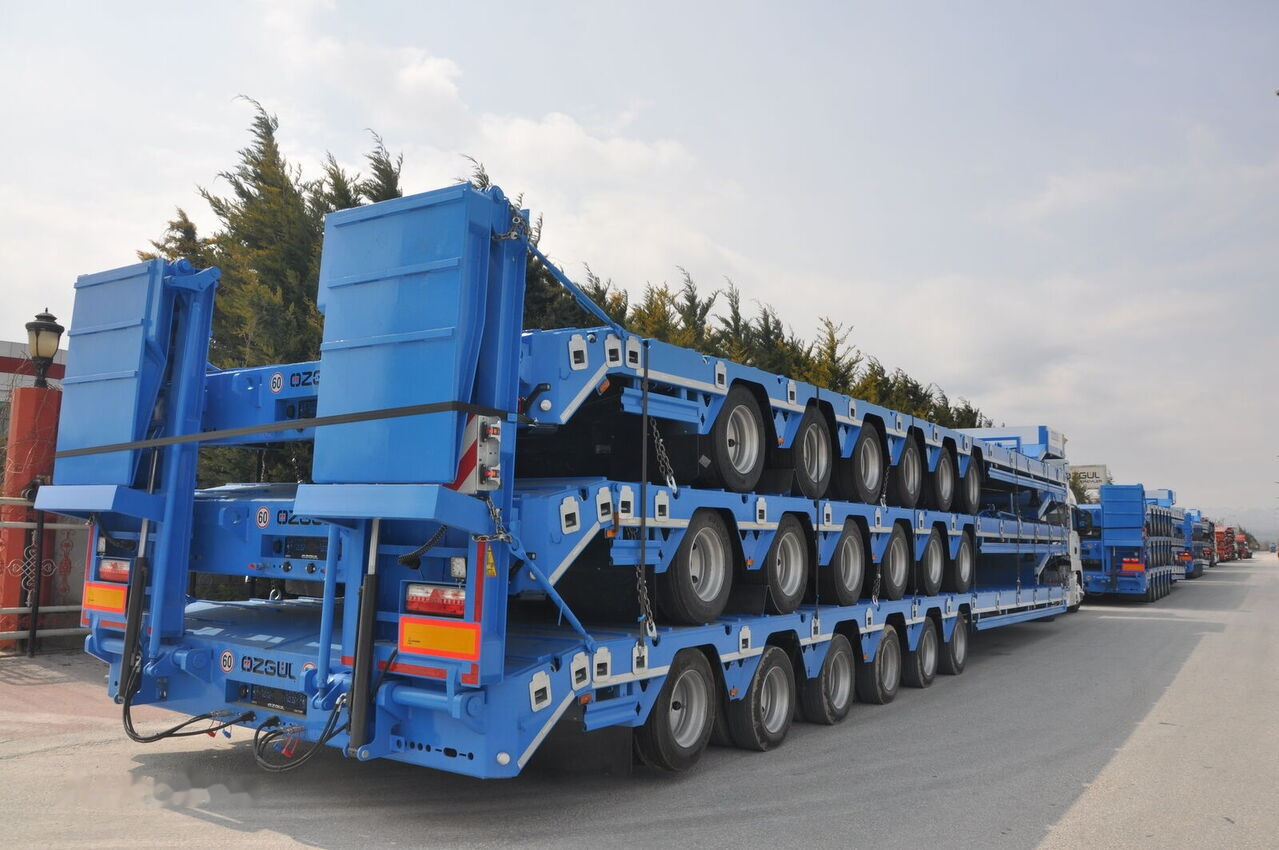 Özgül LOWBED SEMI TRAILER - Félpótkocsi mélybölcsős: 2 kép. Özgül LOWBED SEMI TRAILER - Félpótkocsi mélybölcsős: 2 kép.
