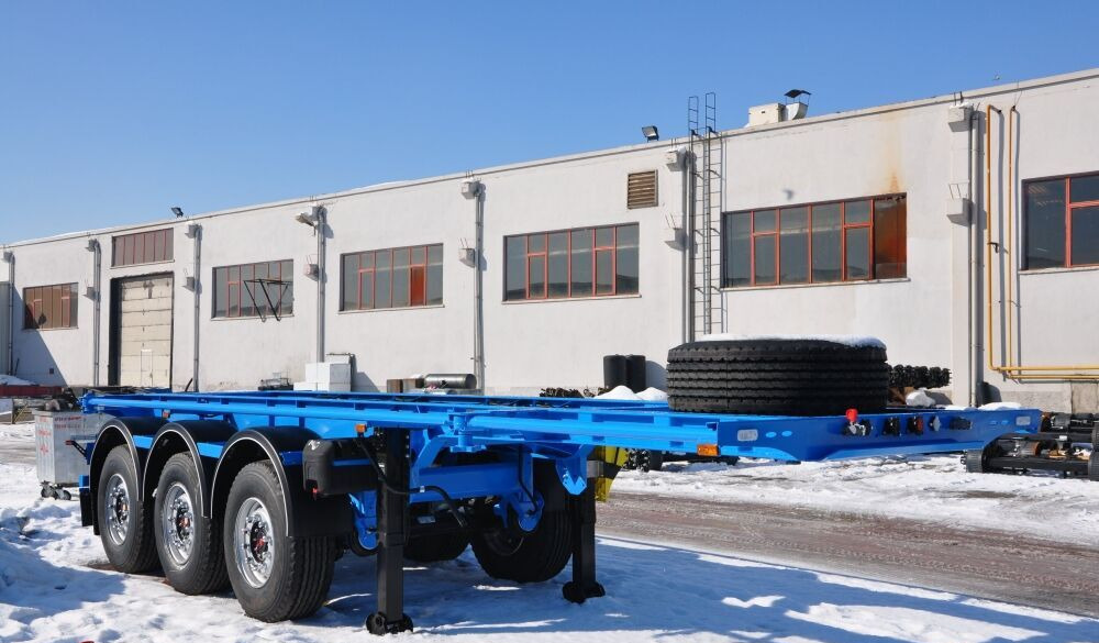 Özgül SKELATAL CONTAINER CHASSIS - Félpótkocsi cserefelépítményes: 1 kép. Özgül SKELATAL CONTAINER CHASSIS - Félpótkocsi cserefelépítményes: 1 kép.