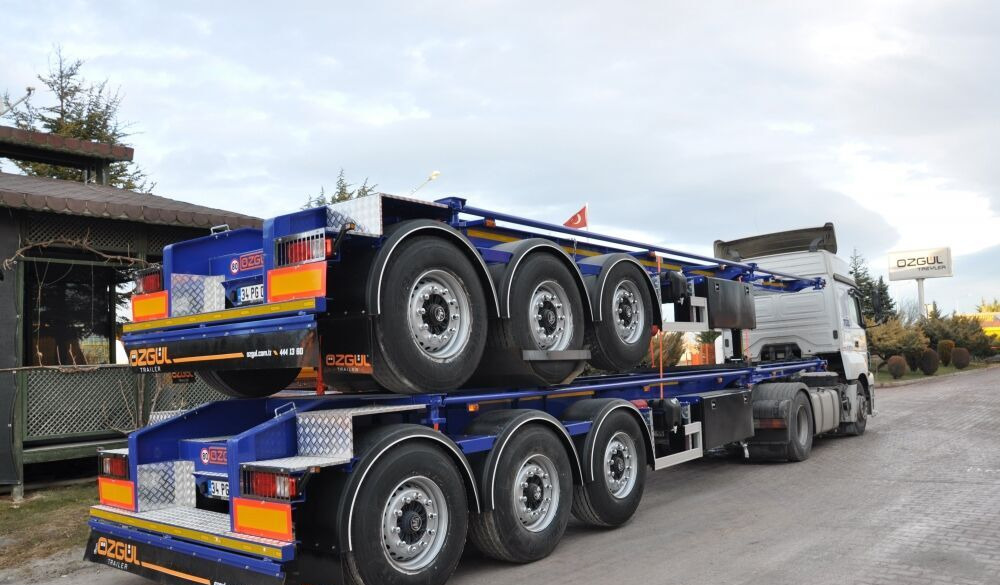 Özgül SKELATAL CONTAINER CHASSIS - Félpótkocsi cserefelépítményes: 3 kép. Özgül SKELATAL CONTAINER CHASSIS - Félpótkocsi cserefelépítményes: 3 kép.