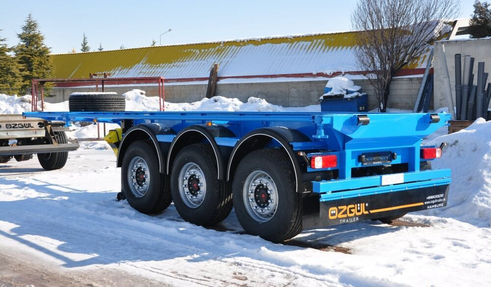 Özgül SKELATAL CONTAINER CHASSIS - Félpótkocsi cserefelépítményes: 2 kép. Özgül SKELATAL CONTAINER CHASSIS - Félpótkocsi cserefelépítményes: 2 kép.
