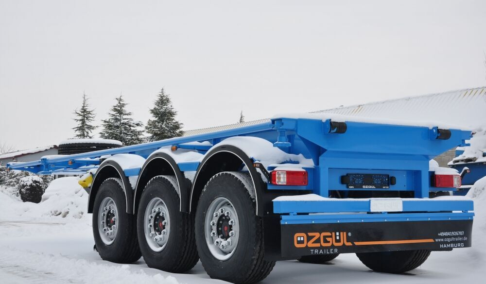 Özgül SKELATAL CONTAINER CHASSIS - Félpótkocsi cserefelépítményes: 5 kép. Özgül SKELATAL CONTAINER CHASSIS - Félpótkocsi cserefelépítményes: 5 kép.