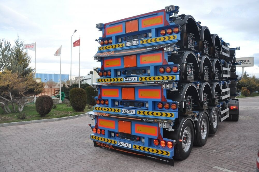 Özgül TELESCOBIC HIGH CUBE CONTAINER CHASSIS - Félpótkocsi cserefelépítményes: 3 kép. Özgül TELESCOBIC HIGH CUBE CONTAINER CHASSIS - Félpótkocsi cserefelépítményes: 3 kép.