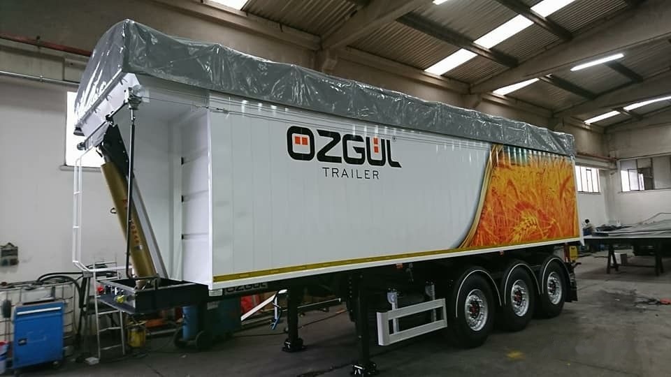 Özgül TIPPING TRAILER FOR GRAIN - Félpótkocsi billenőplatós: 5 kép. Özgül TIPPING TRAILER FOR GRAIN - Félpótkocsi billenőplatós: 5 kép.