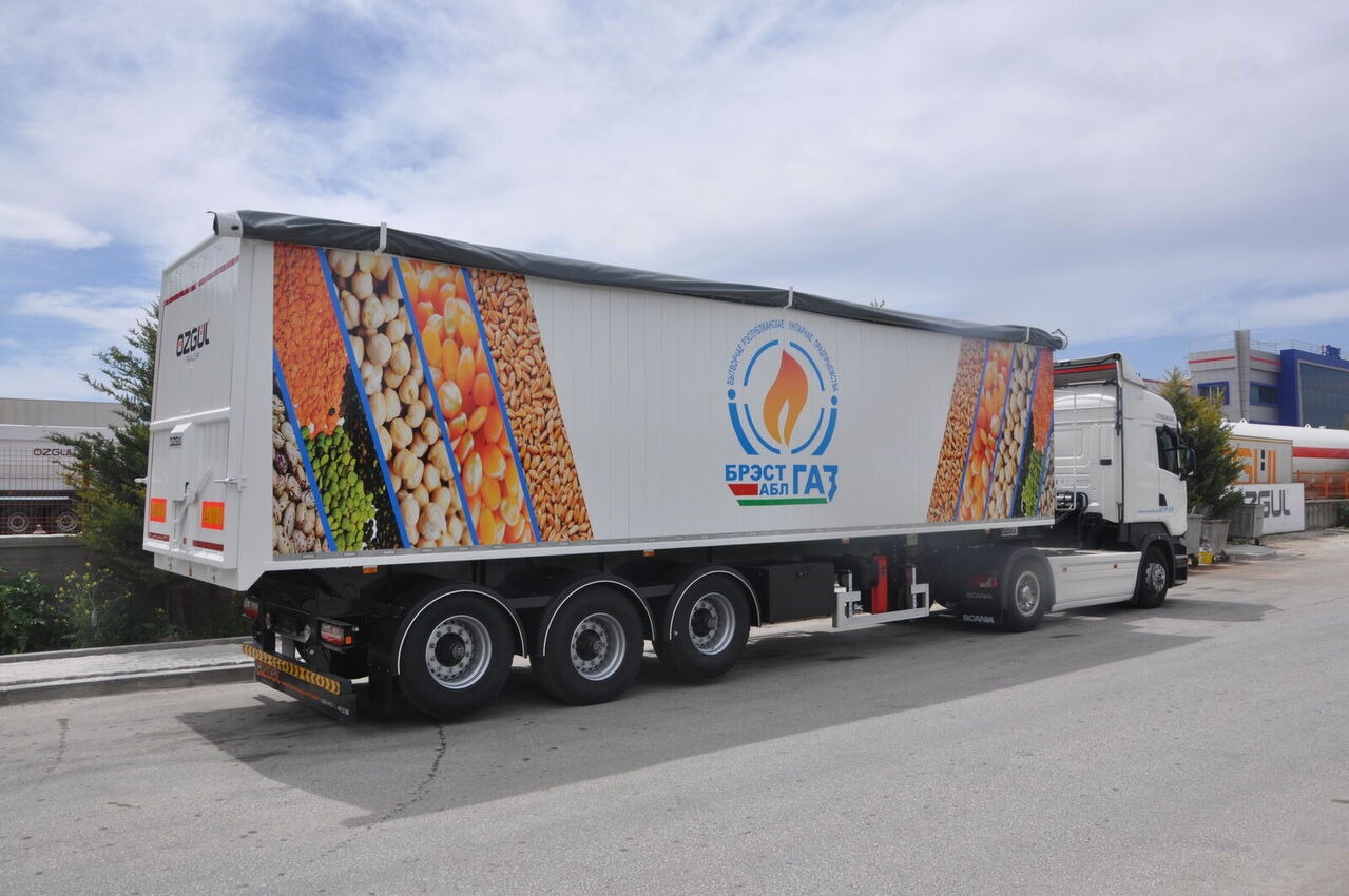 Özgül TIPPING TRAILER FOR GRAIN - Félpótkocsi billenőplatós: 2 kép. Özgül TIPPING TRAILER FOR GRAIN - Félpótkocsi billenőplatós: 2 kép.