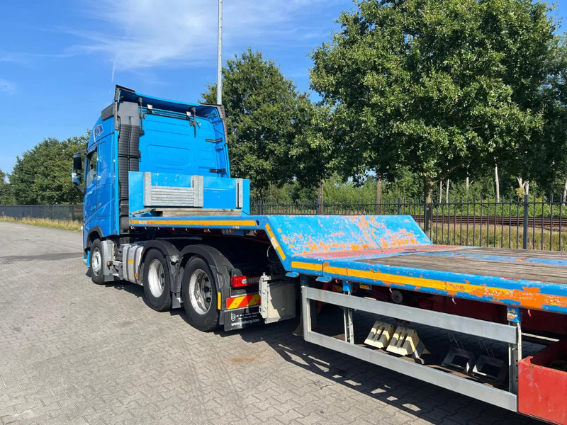 Faymonville SPZ-4AAX Double Extendable Semi Low Loader - Félpótkocsi mélybölcsős: 4 kép. Faymonville SPZ-4AAX Double Extendable Semi Low Loader - Félpótkocsi mélybölcsős: 4 kép.