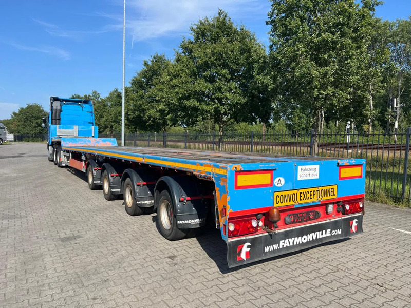 Faymonville SPZ-4AAX Double Extendable Semi Low Loader - Félpótkocsi mélybölcsős: 5 kép. Faymonville SPZ-4AAX Double Extendable Semi Low Loader - Félpótkocsi mélybölcsős: 5 kép.