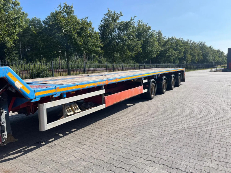 Faymonville SPZ-4AAX Double Extendable Semi Low Loader - Félpótkocsi mélybölcsős: 3 kép. Faymonville SPZ-4AAX Double Extendable Semi Low Loader - Félpótkocsi mélybölcsős: 3 kép.
