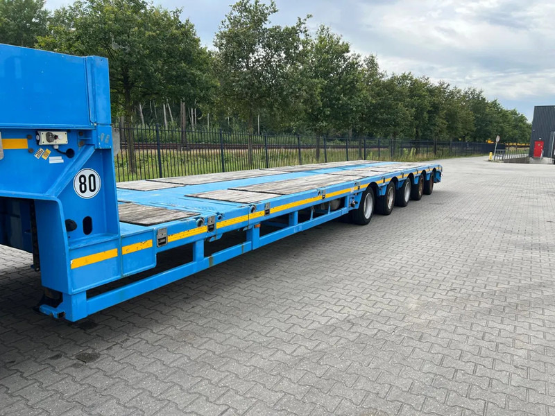 Faymonville STZ-5AX Extendable Semi Low Loader - Félpótkocsi mélybölcsős: 4 kép. Faymonville STZ-5AX Extendable Semi Low Loader - Félpótkocsi mélybölcsős: 4 kép.