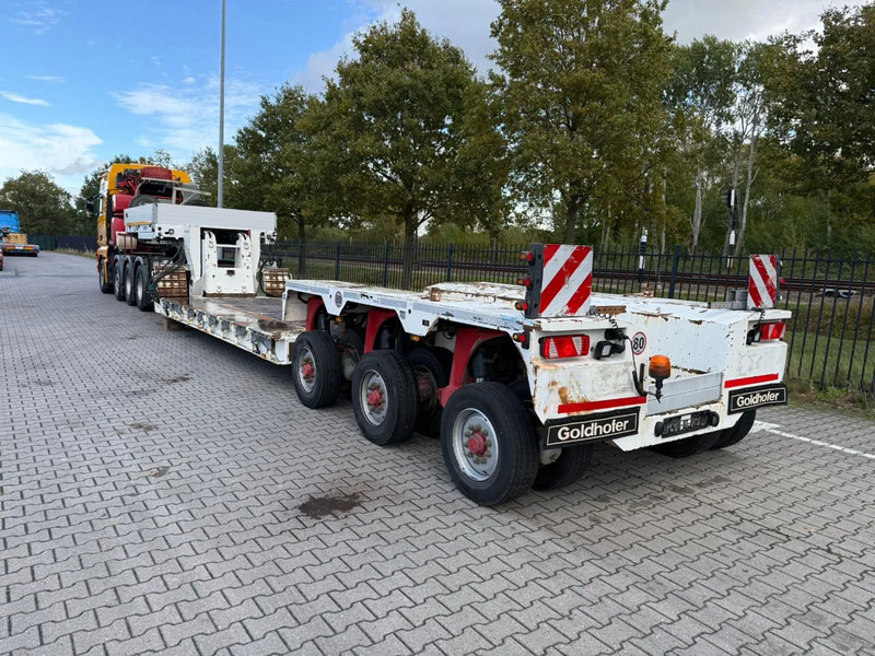 Goldhofer STZ VP 3 55/80A - Félpótkocsi mélybölcsős: 3 kép. Goldhofer STZ VP 3 55/80A - Félpótkocsi mélybölcsős: 3 kép.