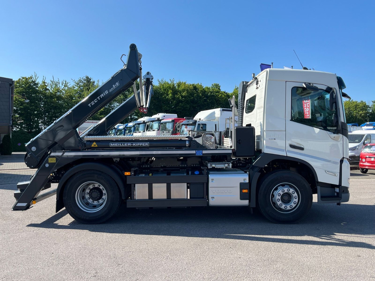 Volvo FM430 Meiller AK14 Absetzkipper - Billenőplatós teherautó: 4 kép. Volvo FM430 Meiller AK14 Absetzkipper - Billenőplatós teherautó: 4 kép.