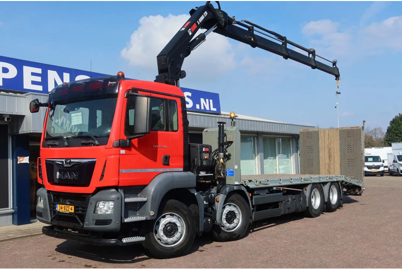 Darus autó MAN TGS 35.360 8X2 Euro 6 Oprijwagen + HIAB 228 E 3 kraan. Radio grafisch + winch: 16 kép.