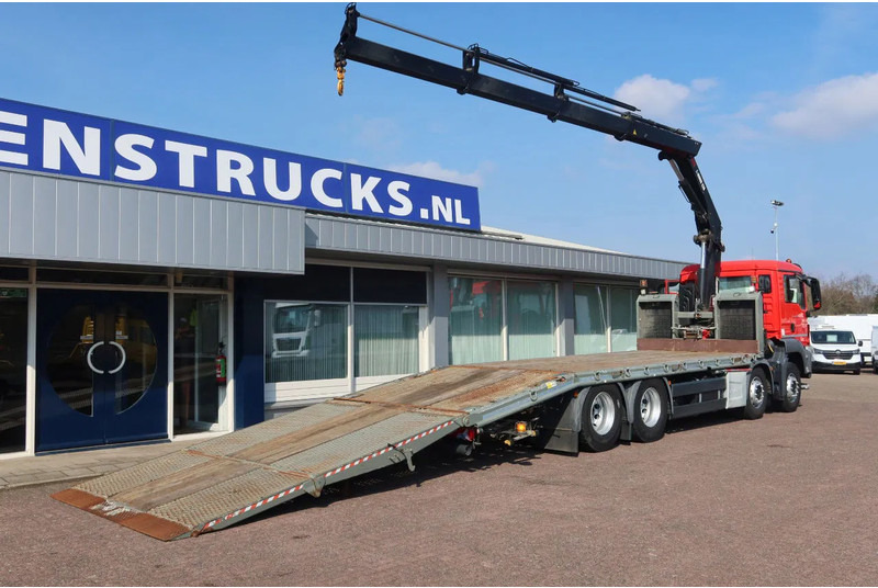 MAN TGS 35.360 8X2 Euro 6 Oprijwagen + HIAB 228 E 3 kraan. Radio grafisch + winch - Darus autó: 3 kép. MAN TGS 35.360 8X2 Euro 6 Oprijwagen + HIAB 228 E 3 kraan. Radio grafisch + winch - Darus autó: 3 kép.