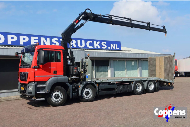 MAN TGS 35.360 8x2 Oprijwagen + HIAB 228 E 3 kraan. Radio grafisch + winch - Autószállító teherautó, Darus autó: 1 kép. MAN TGS 35.360 8x2 Oprijwagen + HIAB 228 E 3 kraan. Radio grafisch + winch - Autószállító teherautó, Darus autó: 1 kép.