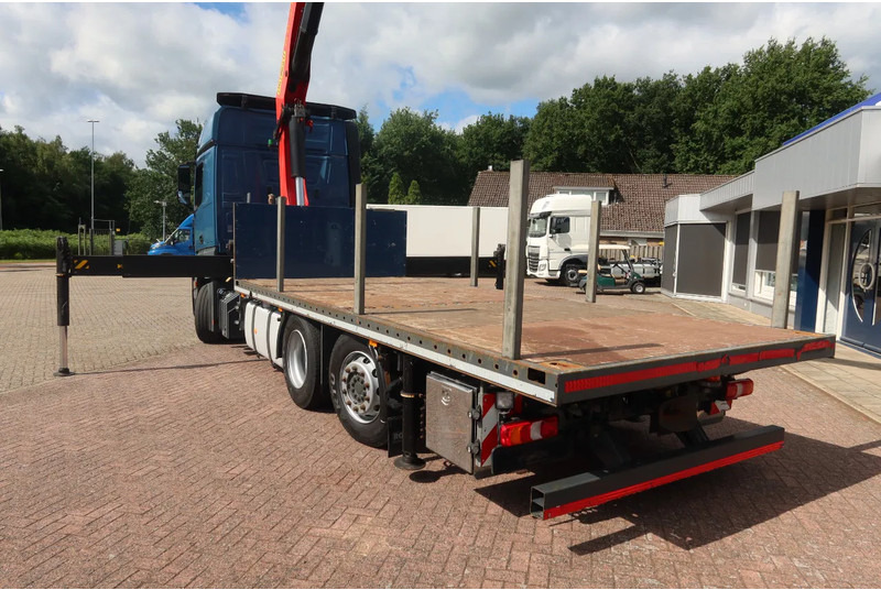 Mercedes-Benz Actros 2542 2542 L Openwagen+Kraan Palginer PK 3302 EH - Darus autó: 3 kép. Mercedes-Benz Actros 2542 2542 L Openwagen+Kraan Palginer PK 3302 EH - Darus autó: 3 kép.