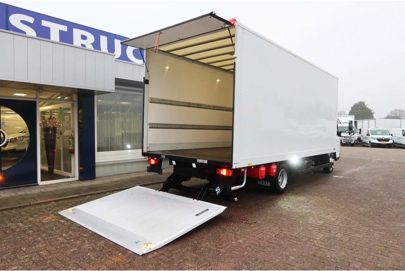 Dobozos felépítményű teherautó Mitsubishi Canter 7C18 Bakwagen + Laadklep: 12 kép.