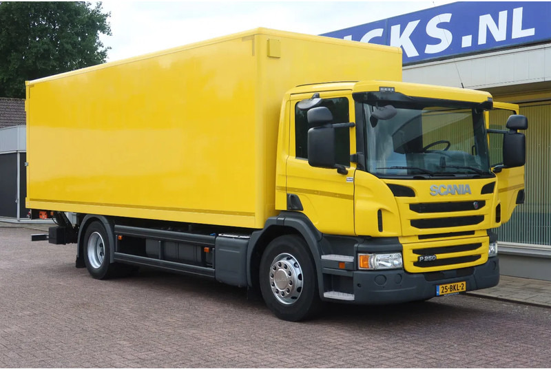 Scania P250 4x2 Bakwagen +Dhollandia klep 1500 kg E6 - Dobozos felépítményű teherautó: 2 kép. Scania P250 4x2 Bakwagen +Dhollandia klep 1500 kg E6 - Dobozos felépítményű teherautó: 2 kép.