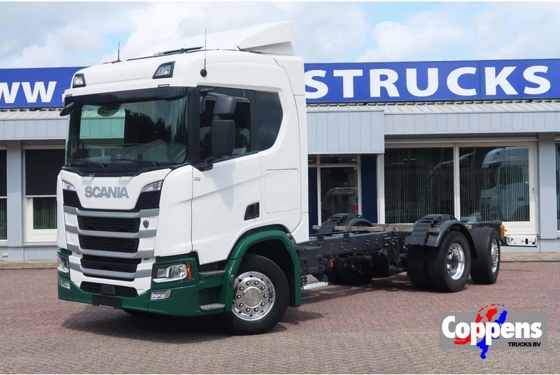 Scania R 500 NGS 6X2 Chassis, stuur lift as 6x2 - Alvaz teherautó: 1 kép. Scania R 500 NGS 6X2 Chassis, stuur lift as 6x2 - Alvaz teherautó: 1 kép.
