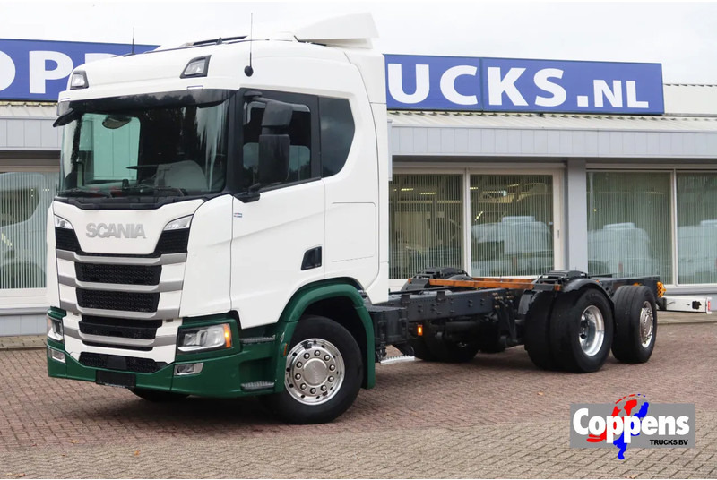 Scania R500 NGS 6x2 Chassis, Stuur lift as - Alvaz teherautó: 1 kép. Scania R500 NGS 6x2 Chassis, Stuur lift as - Alvaz teherautó: 1 kép.