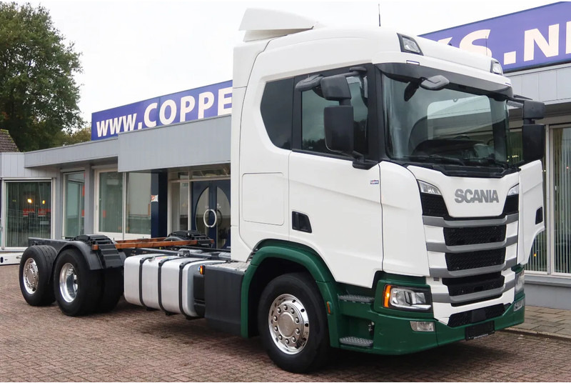 Scania R500 NGS 6x2 Chassis, Stuur lift as - Alvaz teherautó: 2 kép. Scania R500 NGS 6x2 Chassis, Stuur lift as - Alvaz teherautó: 2 kép.