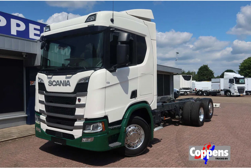 Scania R500 NGS R 500 6x2 Chassis, Stuur liftr as 6x2 - Alvaz teherautó: 1 kép. Scania R500 NGS R 500 6x2 Chassis, Stuur liftr as 6x2 - Alvaz teherautó: 1 kép.