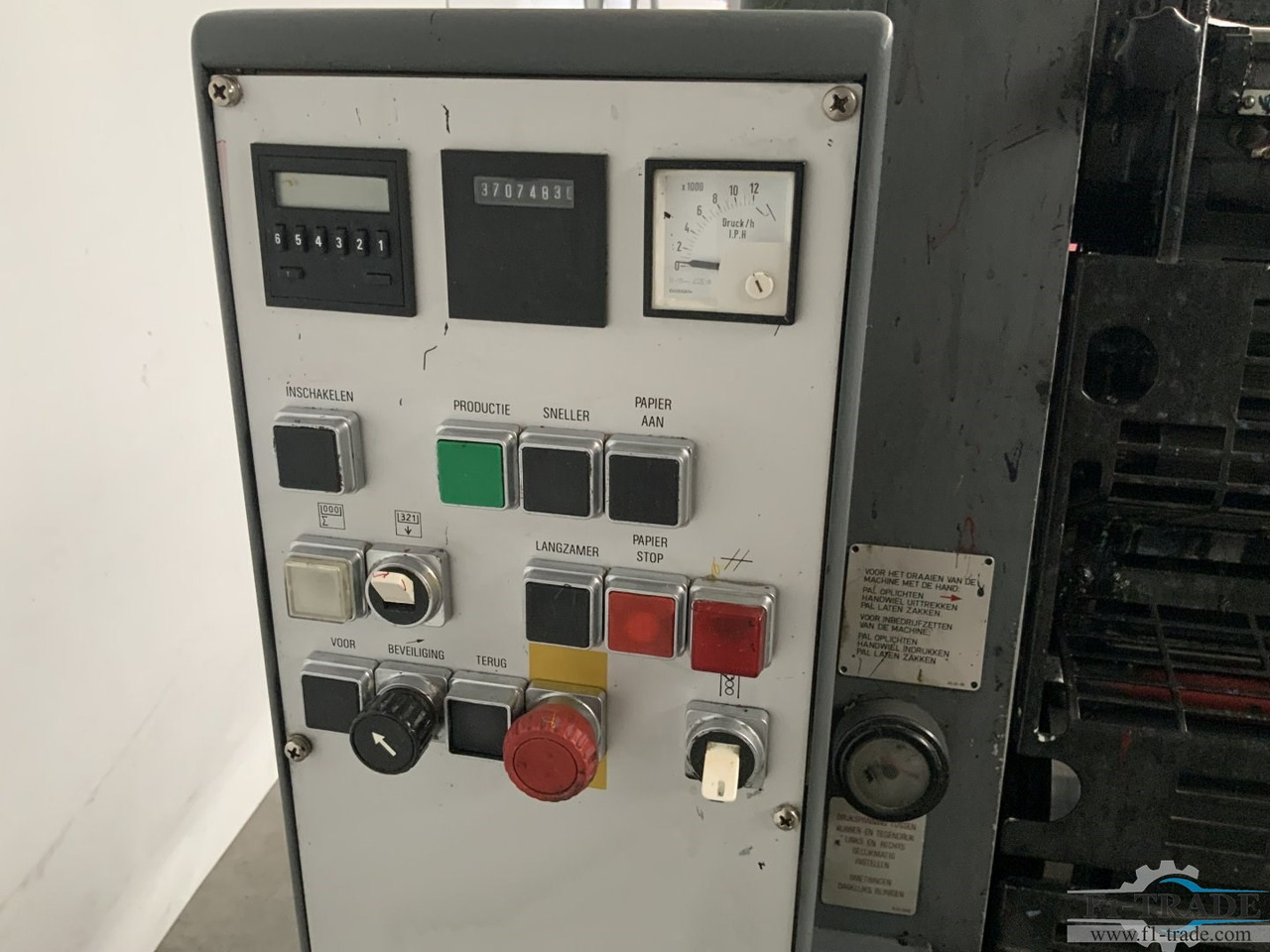 Heidelberg GTO 52+ - Ofszet nyomdagép: 3 kép. Heidelberg GTO 52+ - Ofszet nyomdagép: 3 kép.