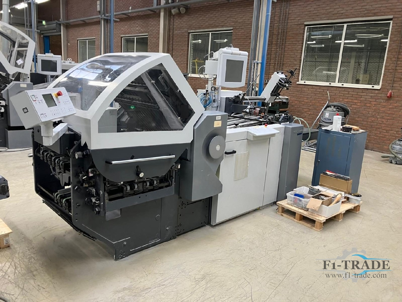 Heidelberg Stahlfolder KH 66/4-KL - Hajtógatógép: 2 kép. Heidelberg Stahlfolder KH 66/4-KL - Hajtógatógép: 2 kép.