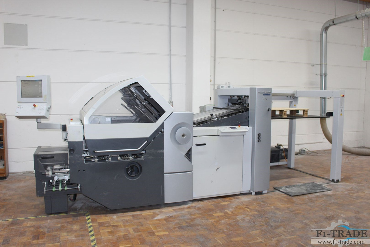 Heidelberg Stahlfolder KH82-4KTLL - Hajtógatógép: 1 kép. Heidelberg Stahlfolder KH82-4KTLL - Hajtógatógép: 1 kép.
