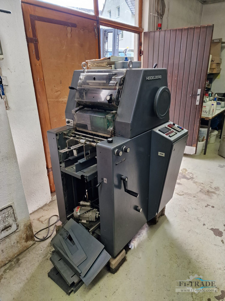 Heidelberg TOK (15Mio.) - Ofszet nyomdagép: 1 kép. Heidelberg TOK (15Mio.) - Ofszet nyomdagép: 1 kép.