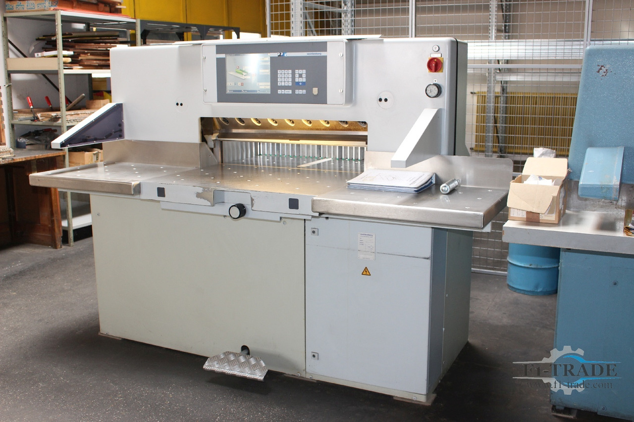 Wohlenberg 92 CUT-TEC - Papírvágó gép: 3 kép. Wohlenberg 92 CUT-TEC - Papírvágó gép: 3 kép.
