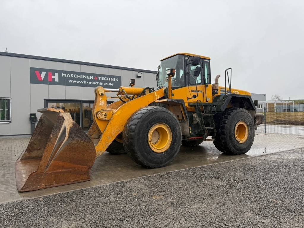 Komatsu WA 470-5 - Gumikerekes homlokrakodó: 1 kép. Komatsu WA 470-5 - Gumikerekes homlokrakodó: 1 kép.