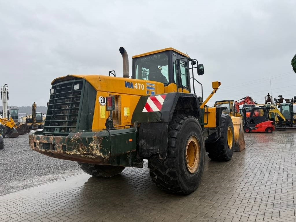 Komatsu WA 470-5 - Gumikerekes homlokrakodó: 5 kép. Komatsu WA 470-5 - Gumikerekes homlokrakodó: 5 kép.