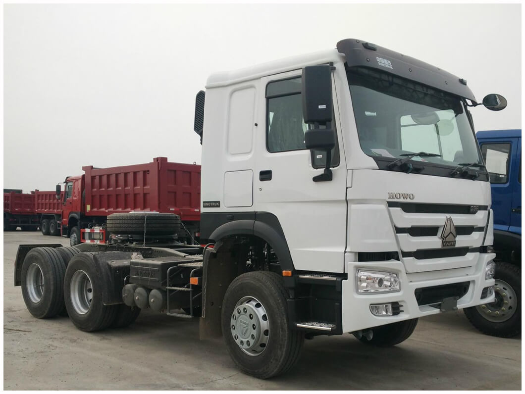 HOWO SINOTRUCK TRACTOR 6X4 371HP - Nyergesvontató: 1 kép. HOWO SINOTRUCK TRACTOR 6X4 371HP - Nyergesvontató: 1 kép.