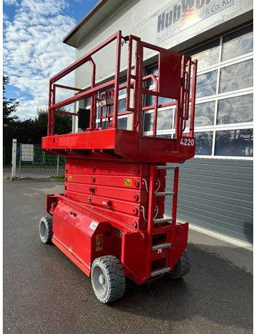 HAB S142-12E2WD - 14m Scherenarbeitsbühne - Ollós emelő: 2 kép. HAB S142-12E2WD - 14m Scherenarbeitsbühne - Ollós emelő: 2 kép.