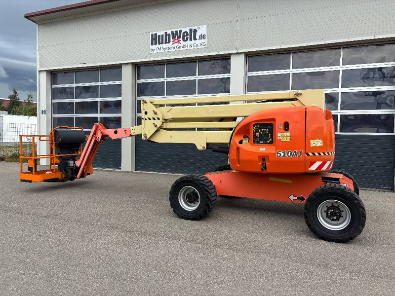 JLG 510AJ - 17,8m Diesel Gelenk-Teleskop-Bühne - Személyemelő: 1 kép. JLG 510AJ - 17,8m Diesel Gelenk-Teleskop-Bühne - Személyemelő: 1 kép.