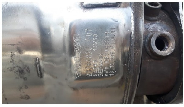 Katalysator SCR Euro 6 VOLVO FH4 / RENAULT Serie T - 21364820 - Katalizátor - Teherautó: 5 kép. Katalysator SCR Euro 6 VOLVO FH4 / RENAULT Serie T - 21364820 - Katalizátor - Teherautó: 5 kép.