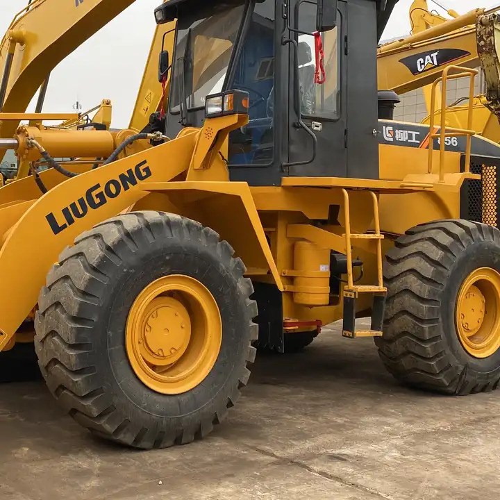 5 Ton Wheel Loader Liugong Clg856 Zl50cn Slightly Used Front Loader With Articulated Boom In Shanghai - Gumikerekes homlokrakodó: 1 kép. 5 Ton Wheel Loader Liugong Clg856 Zl50cn Slightly Used Front Loader With Articulated Boom In Shanghai - Gumikerekes homlokrakodó: 1 kép.