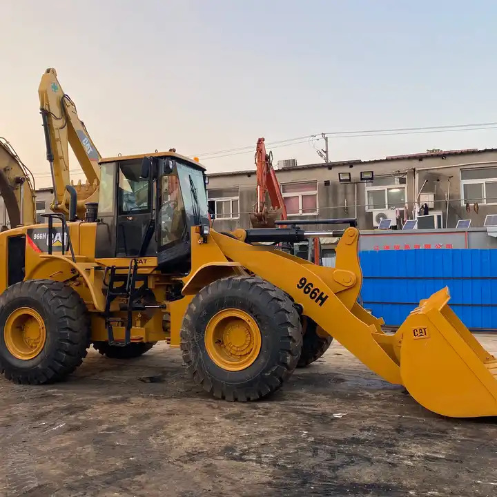 Gumikerekes homlokrakodó Good Performance Used caterpillar Loader cat966H made in Japan second hand wheel loader: 1 kép.