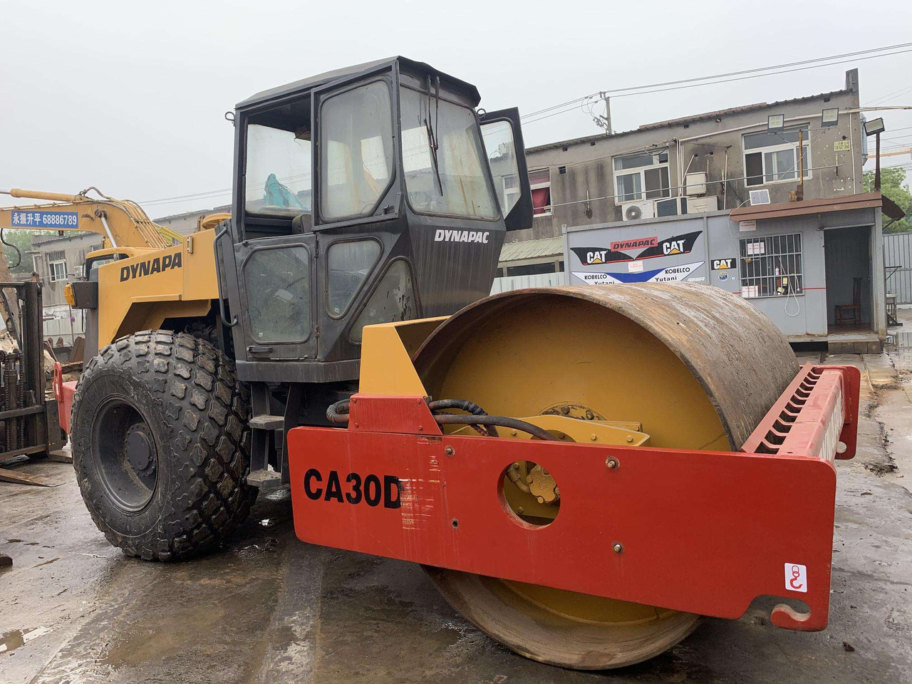 Good Quality Road Roller Surprise Price Second Hand Vibratory Compactor Original Sweden Used Road Roller Dynapac Ca30d - Úthenger: 4 kép. Good Quality Road Roller Surprise Price Second Hand Vibratory Compactor Original Sweden Used Road Roller Dynapac Ca30d - Úthenger: 4 kép.