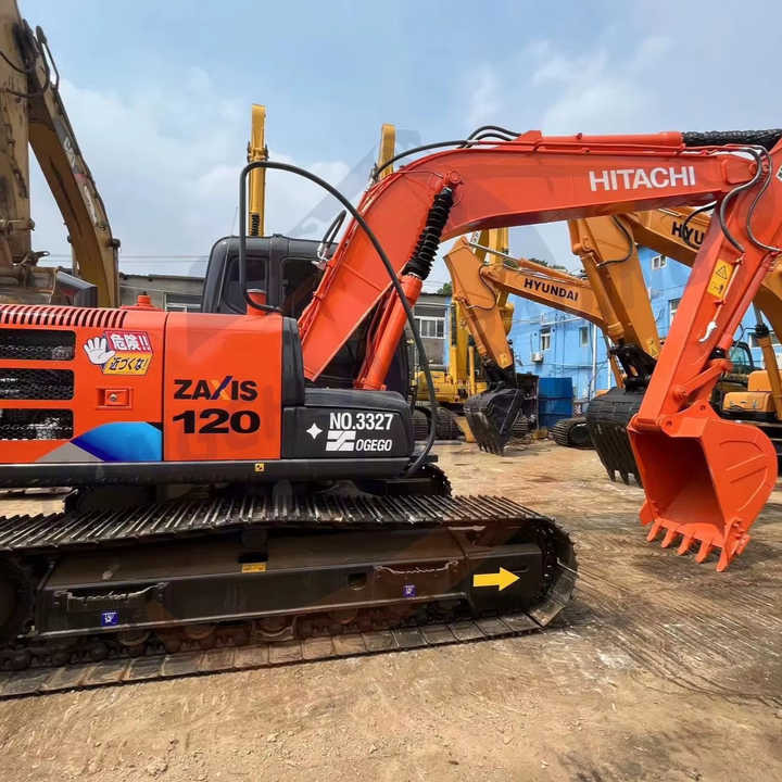 Used Hitachi 120 Excavator EX120-3 Used hitachi Excavator from japan - Lánctalpas kotró: 1 kép. Used Hitachi 120 Excavator EX120-3 Used hitachi Excavator from japan - Lánctalpas kotró: 1 kép.