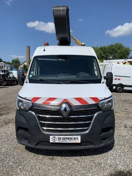 Renault Master Klubb K32 - 12,5 m, 120 kg - Emelőkosaras teherautó: 3 kép. Renault Master Klubb K32 - 12,5 m, 120 kg - Emelőkosaras teherautó: 3 kép.