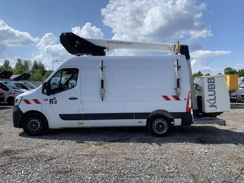 Renault Master Klubb K32 - 12,5 m, 120 kg - Emelőkosaras teherautó: 5 kép. Renault Master Klubb K32 - 12,5 m, 120 kg - Emelőkosaras teherautó: 5 kép.