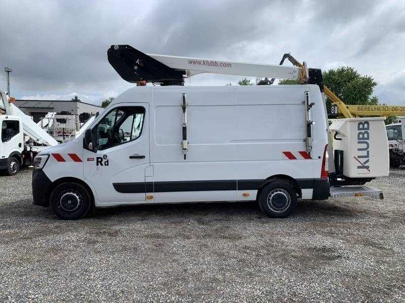 Renault Master Klubb K32 - 12,5 m, 120 kg - Emelőkosaras teherautó: 5 kép. Renault Master Klubb K32 - 12,5 m, 120 kg - Emelőkosaras teherautó: 5 kép.