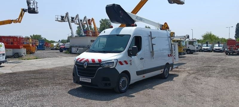 Renault Master Klubb KL32 - 12,5 m, 120 kg - Emelőkosaras teherautó: 2 kép. Renault Master Klubb KL32 - 12,5 m, 120 kg - Emelőkosaras teherautó: 2 kép.