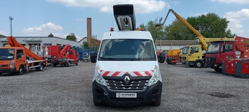 Renault Master Versalift ET 38 LF - 14,2 m - 200kg - Emelőkosaras teherautó: 3 kép. Renault Master Versalift ET 38 LF - 14,2 m - 200kg - Emelőkosaras teherautó: 3 kép.