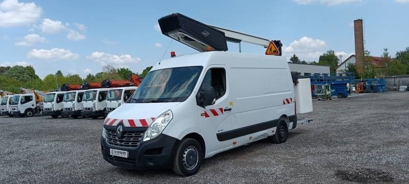 Renault Master Versalift ET 38 LF - 14,2 m - 200kg - Emelőkosaras teherautó: 2 kép. Renault Master Versalift ET 38 LF - 14,2 m - 200kg - Emelőkosaras teherautó: 2 kép.