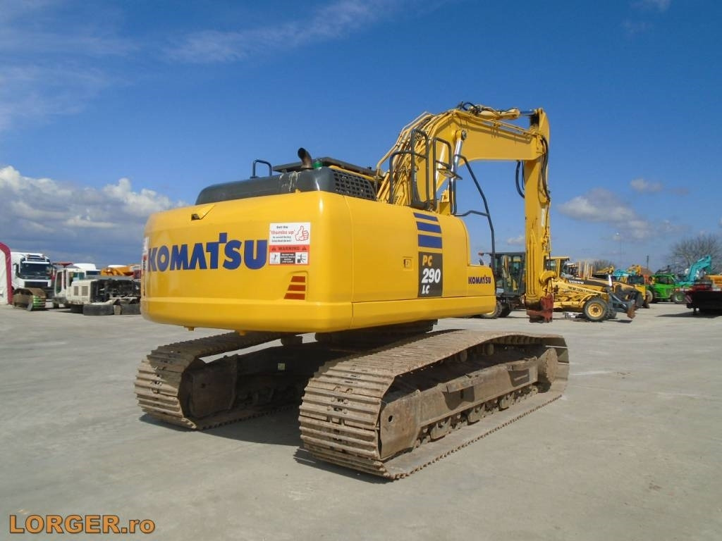 Komatsu PC 290 LC-10 - Lánctalpas kotró: 3 kép. Komatsu PC 290 LC-10 - Lánctalpas kotró: 3 kép.